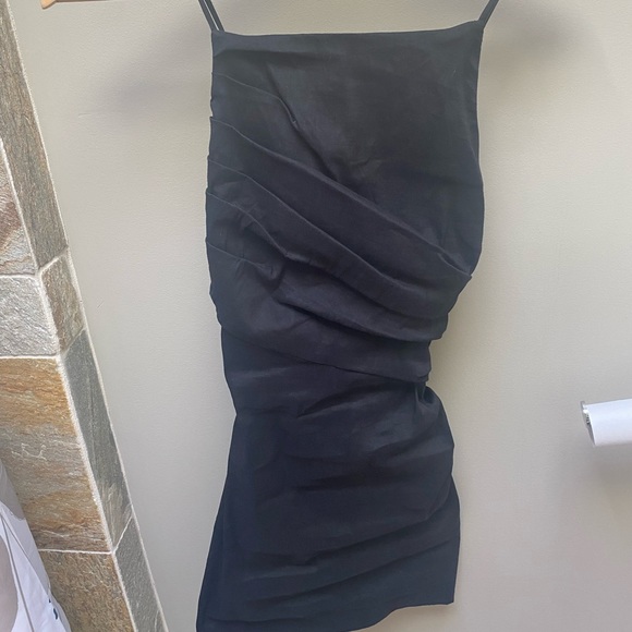 Zara draped dress - Picture 2 of 4